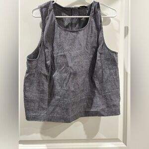 NWT Banana Republic Blouse black white XL